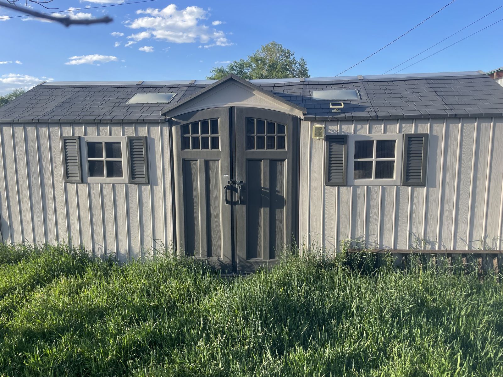 Huge shed