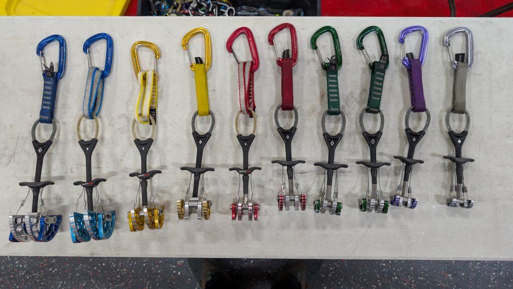 Black Diamond C4 cams/ Wild Country Friends