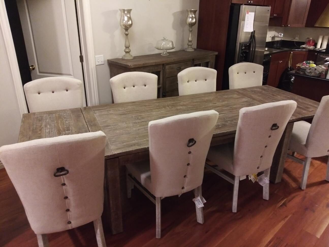 Exquisite Upscale Formal Dining Set, Rustic Charm, New condition