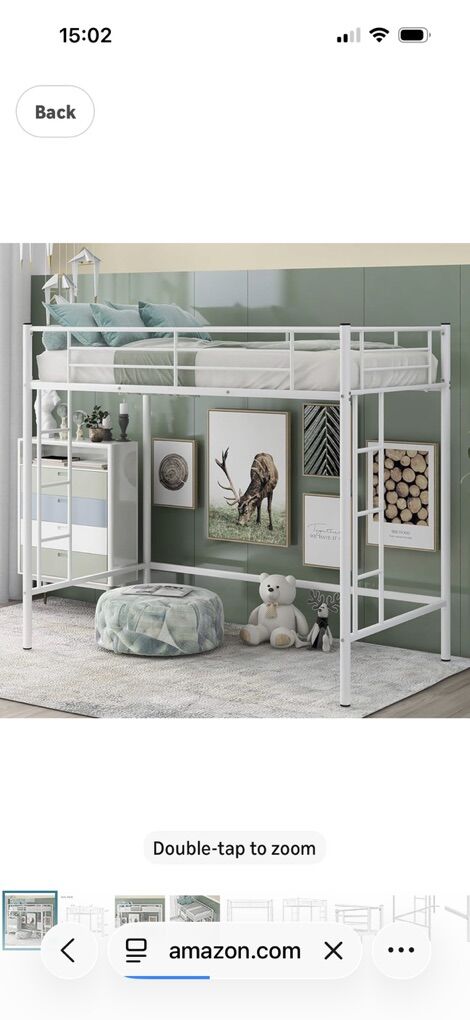 Loft Twin Bed Frame