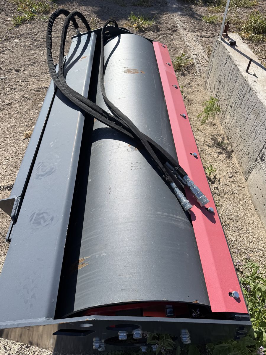 Brand new- skid steer vibratory roller compactor- never used