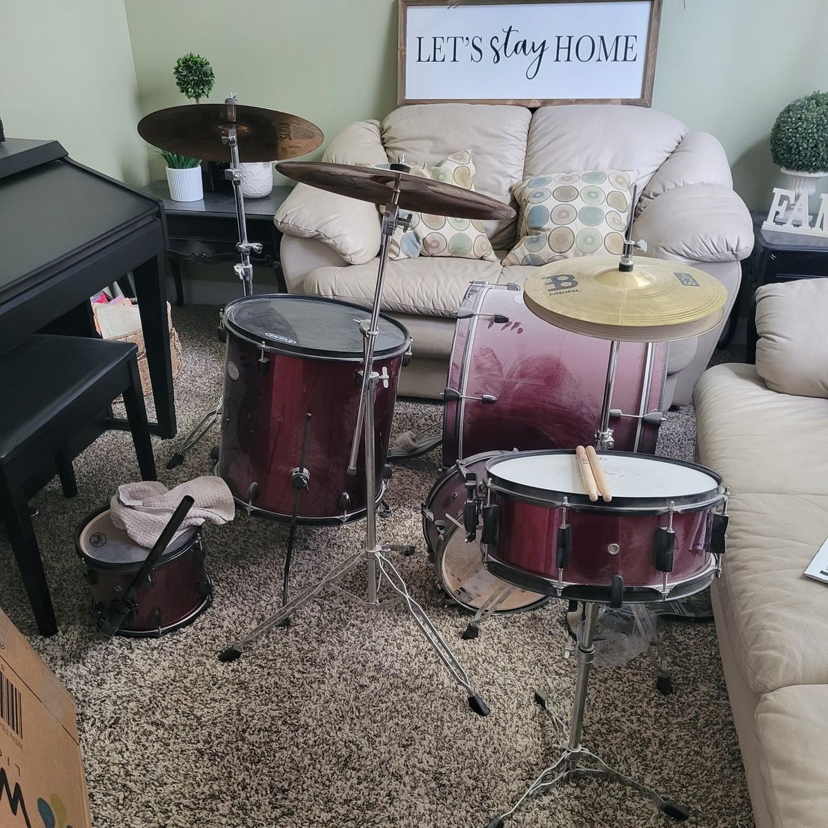 pearl sound check series drums