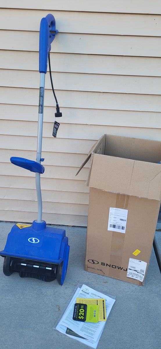 SnowJoe Corded 323E