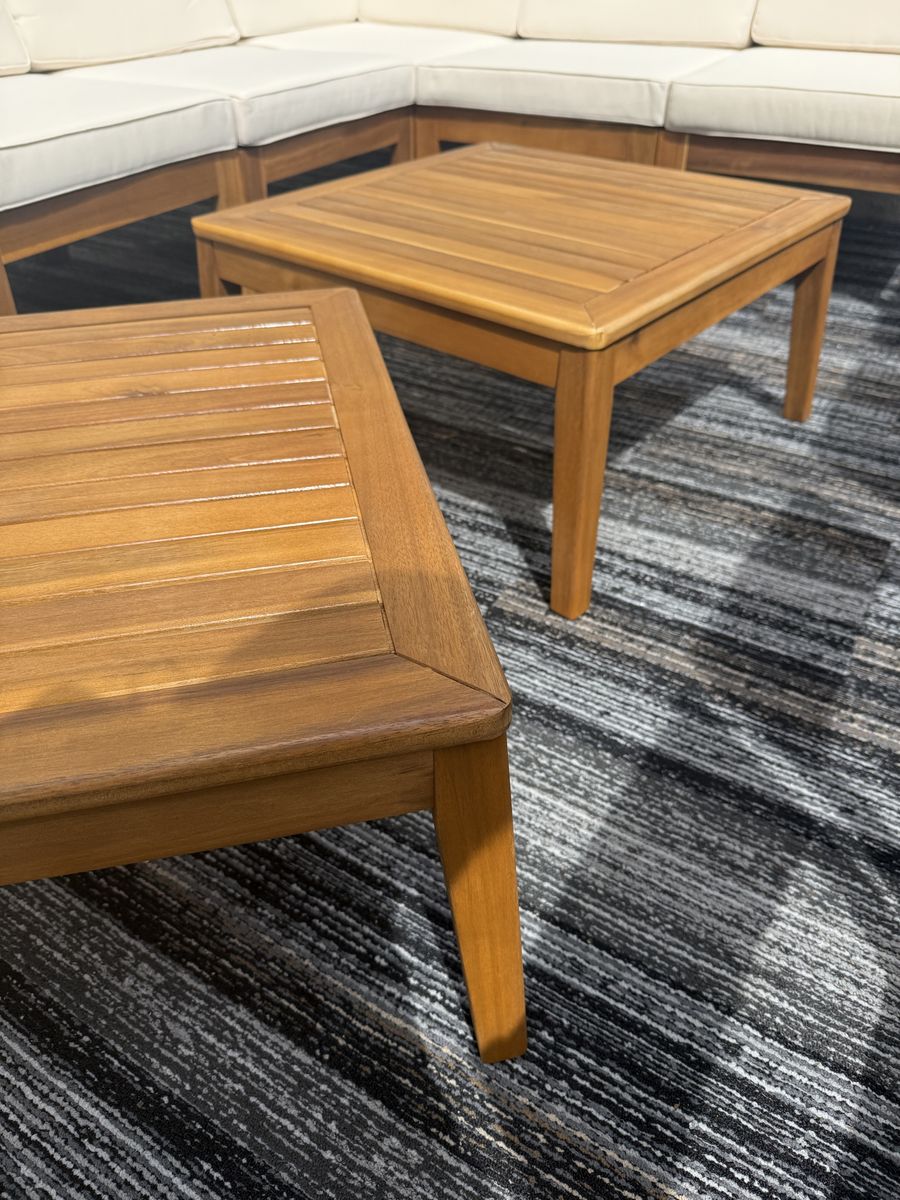 Brand New Teak Outdoor Coffee Table for Patio