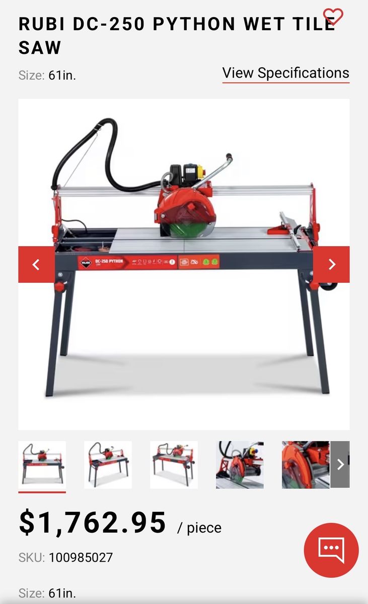 Rubi Table Saw
