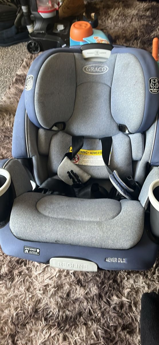 Graco 4Ever DLX & SlimFit3 LX 4-in-1 Convertible Car Seats - Blue & Purple