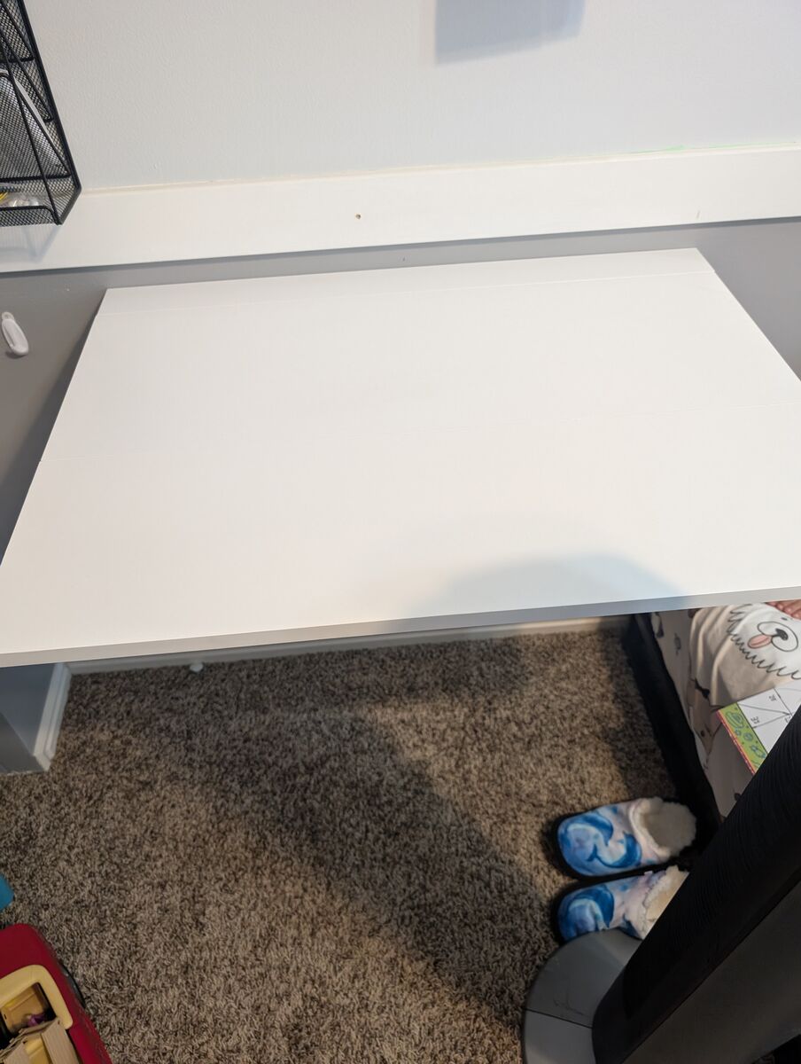 Wall Mounted Foldable Table, Drop-Leaf Floating Desk for Bedroom