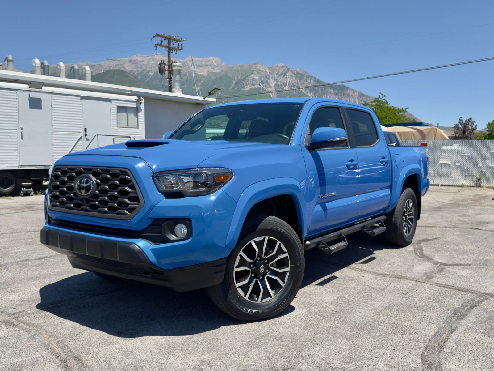 2020 Toyota Tacoma TRD Sport — rebuilt & branded title, 11% below market