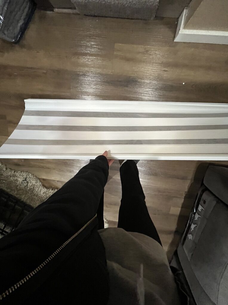 ChrisDowa Cordless Zebra Blinds 57” W x 72” H