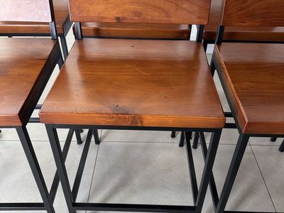 Barstools, counter height, 6 total