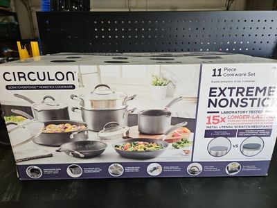 Circulon Extreme ScratchDefense 11-Piece Cookware