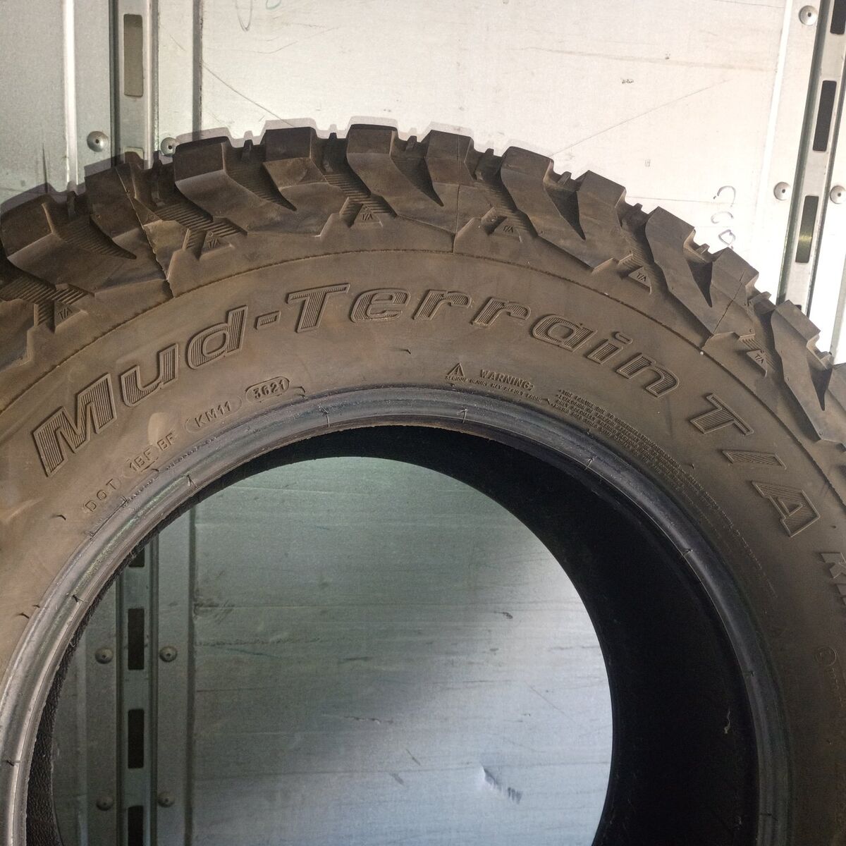 4 LT285/70R17 BF Goodrich M/T KM3 2021 dated 12/32