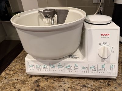 Bosch mixer with attachment