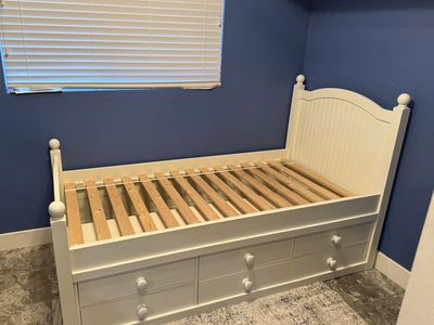 Pottery Barn Twin Bed with Storage