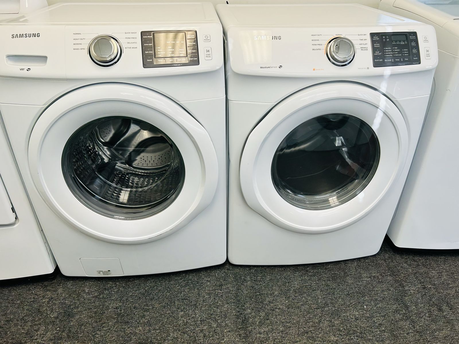 Samsung stackable washer and dryer set