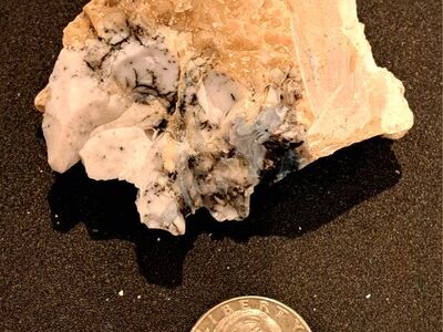 High Contrast Rough Dendritic Opal - 2.54 OZ