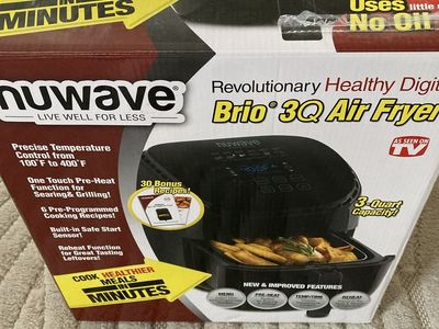 NUWAVE BRIO 3Q AIR FRYER