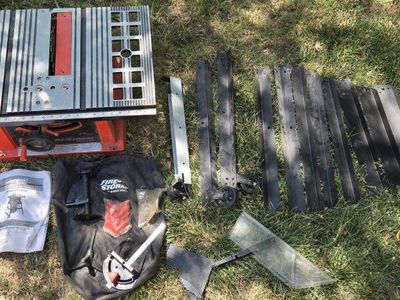 Black & Decker Firestorm FS200SD 10-Inch 15 Amp Table Saw with Stand and Accessories