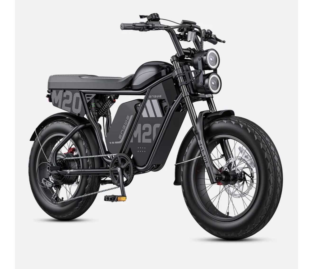 ENGWE M20 3.0 3300W Peak Output 120Nm Torque Moped-Style E-Bike