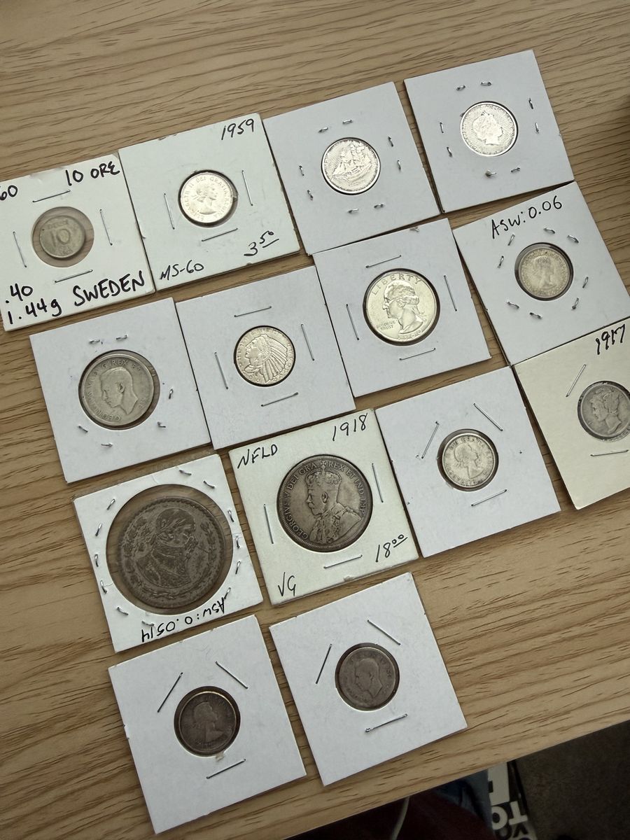 Lot of silver coins 