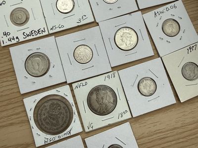 Lot of silver coins