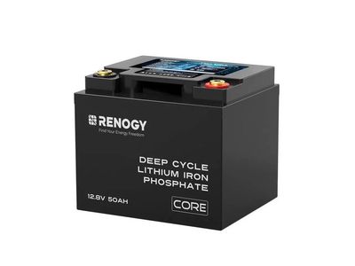 Renogy Deep Cycle Lithium Iron Phosphate battery 50 AH