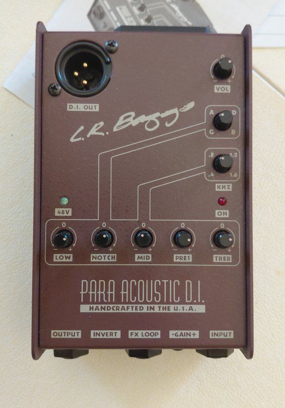 LR Boggs Acoustic DI preamp
