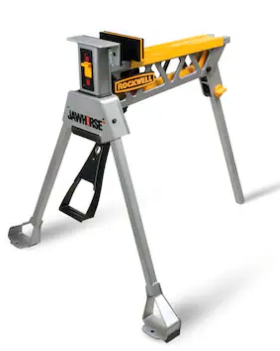 ROCKWELL 37-in L x 34-in H Gray Steel Portable Wor