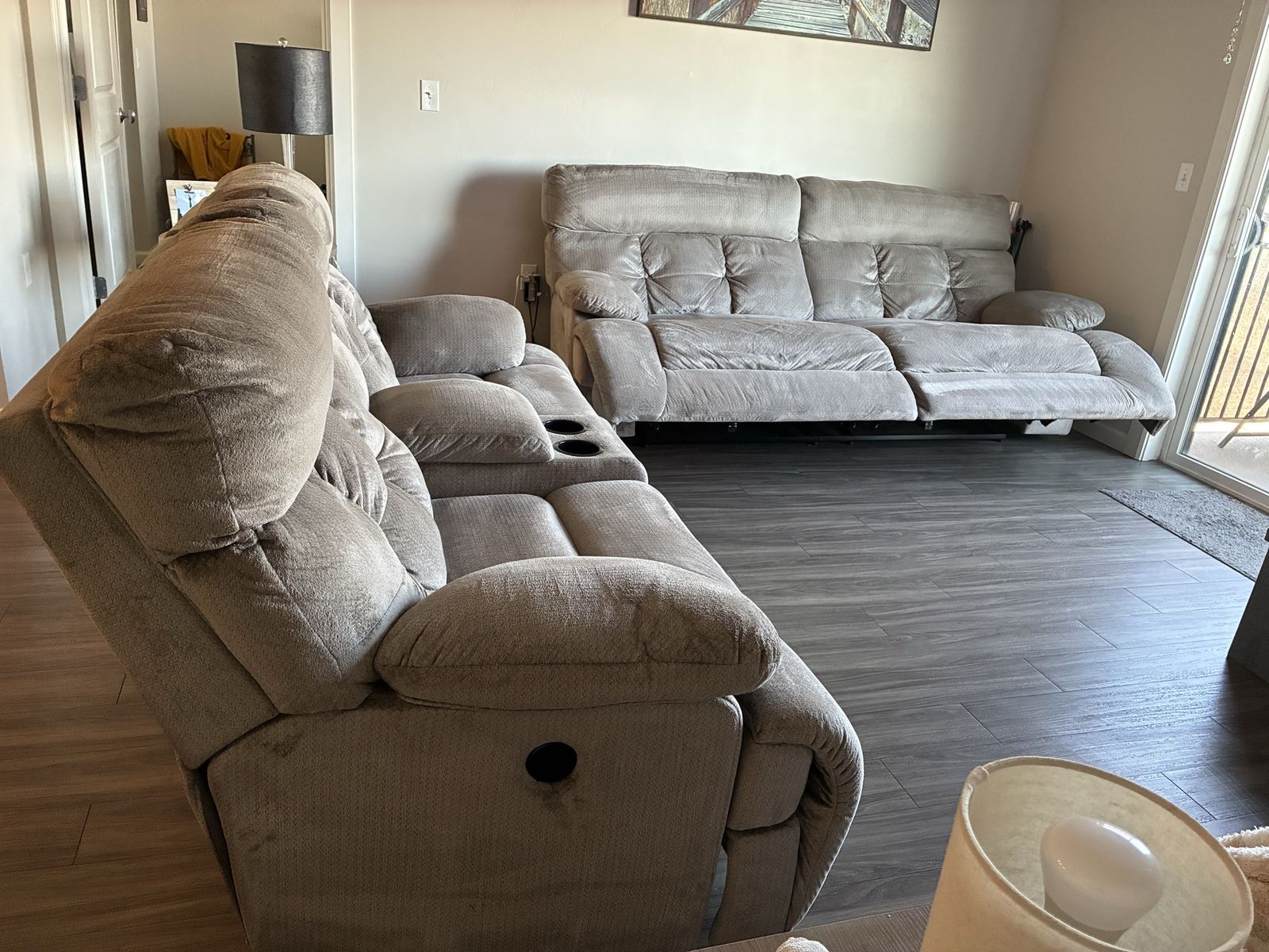 Ashley Power Recliner Living Room Set-Excellent Condition