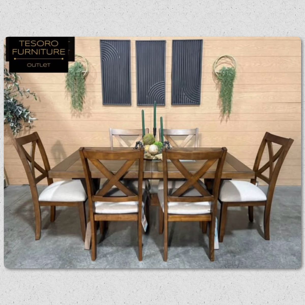LATHAN DINING SET WE OFFER DELIVERY