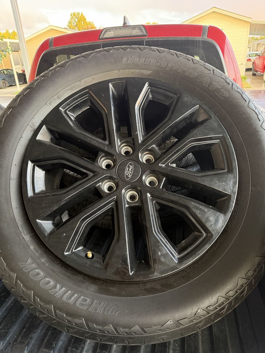 2024 Ford F150 wheels and tires