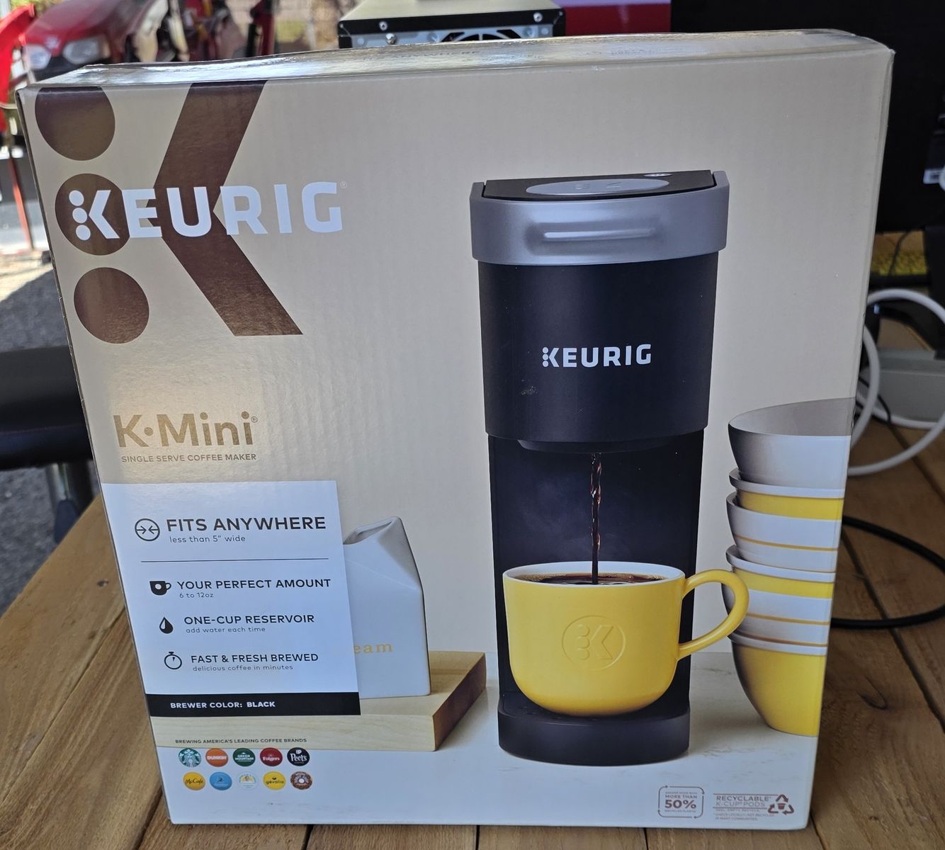 Keurig K-Mini Single Serve K-Cup Pod Coffee Maker Brand New