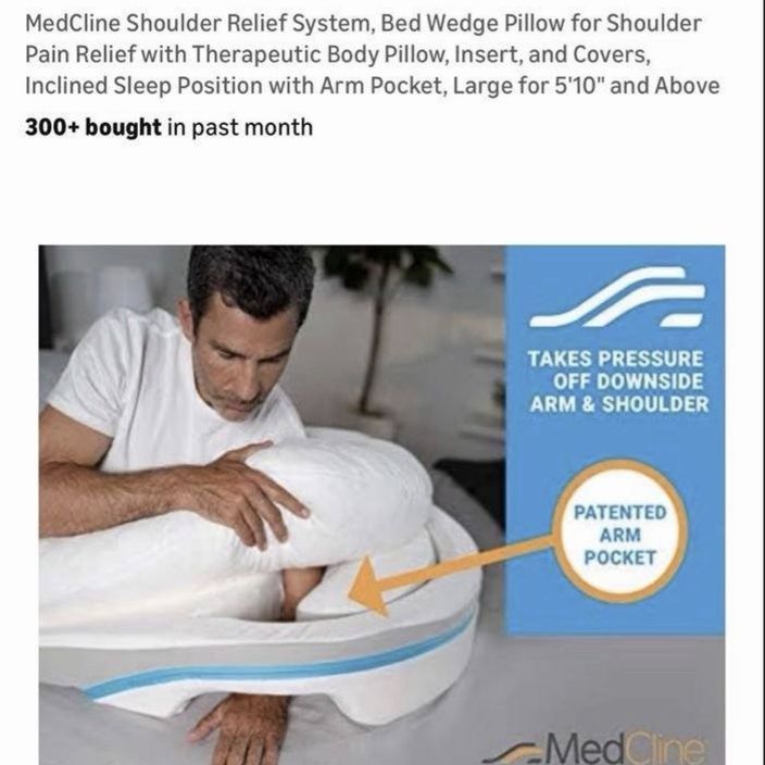 Medicine shoulder relief pillow