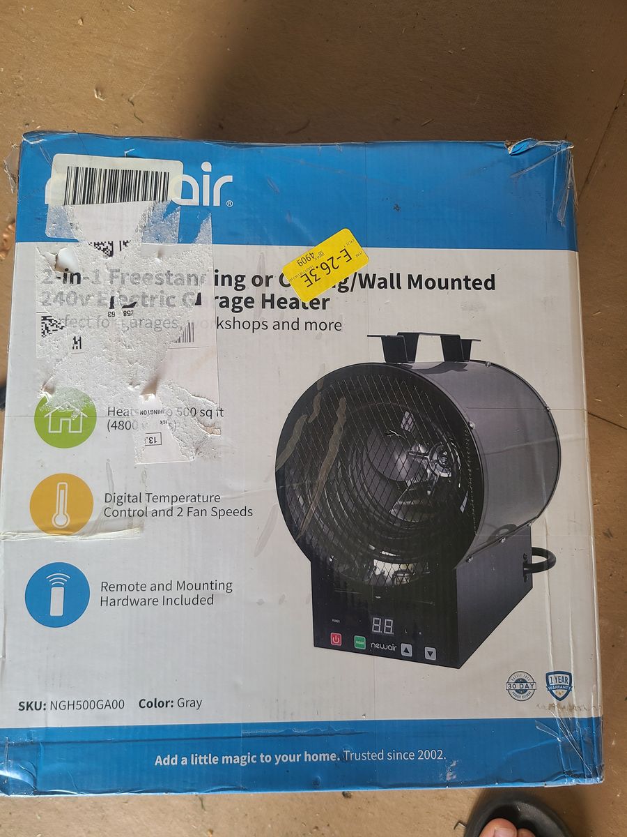 Heater: new in box