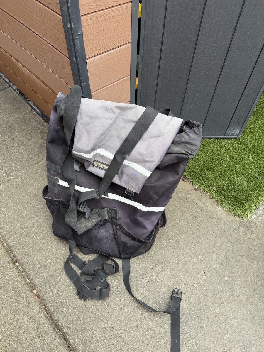 Rhino USA Tailgate Storage tool Bag; Black