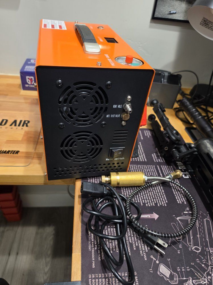 4500psi air compressor pcp, paintball tanks