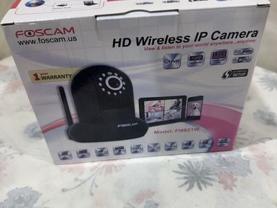 Foscam FI9821W HD Wireless IP Security Camera - Black