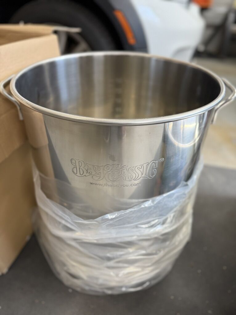 15 Gallon Stainless Steel Kettle