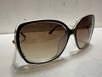 TAHARI TH724 Brown Gold Authentic Women Sunglasses