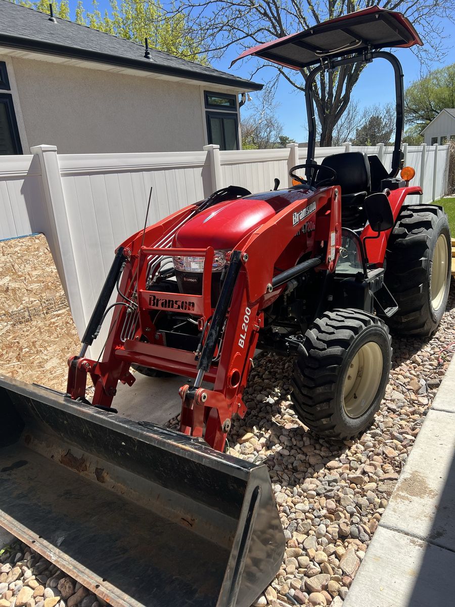47 hp Branson with loader