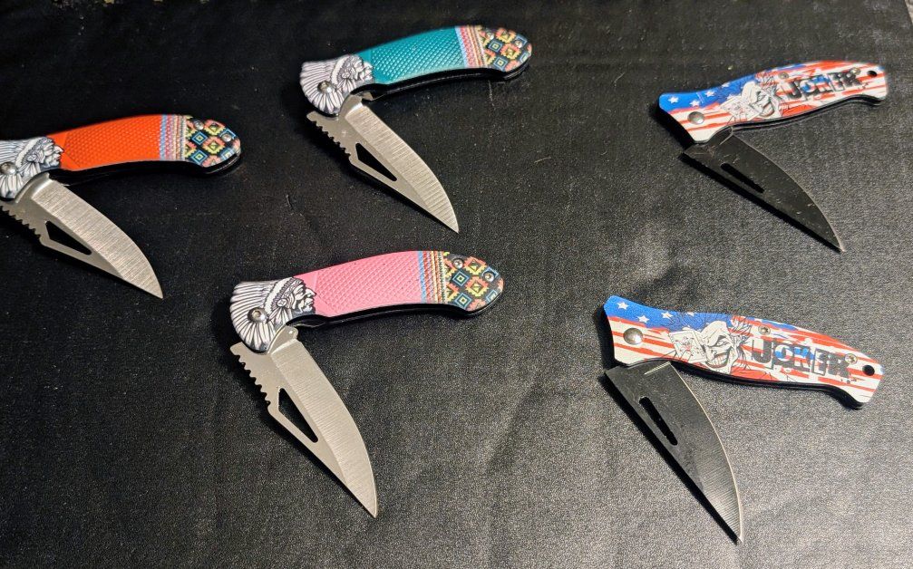 Lot of 5 New Pocket knives 