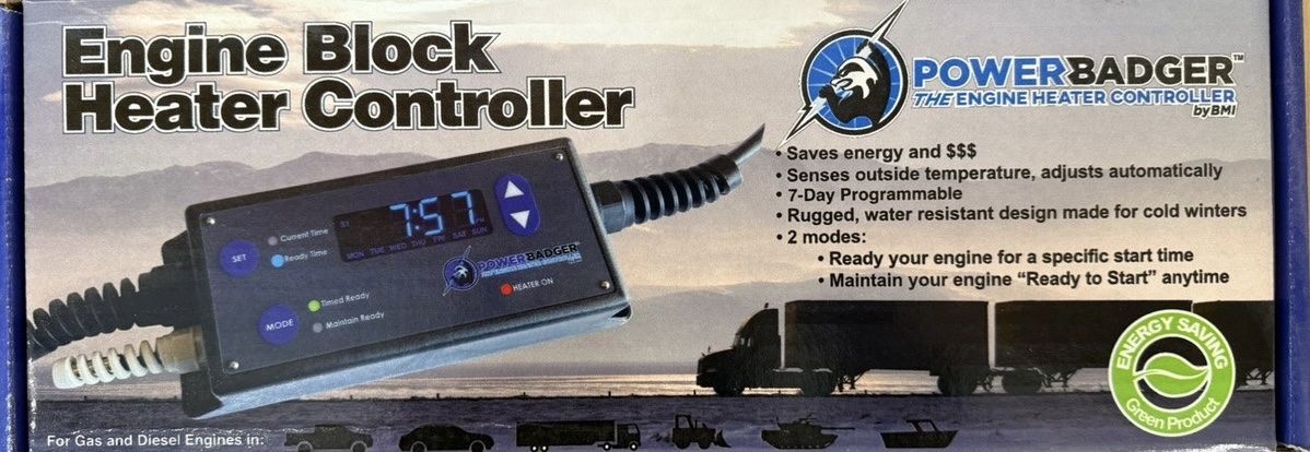 Power Badger Engine Block Heater Controller