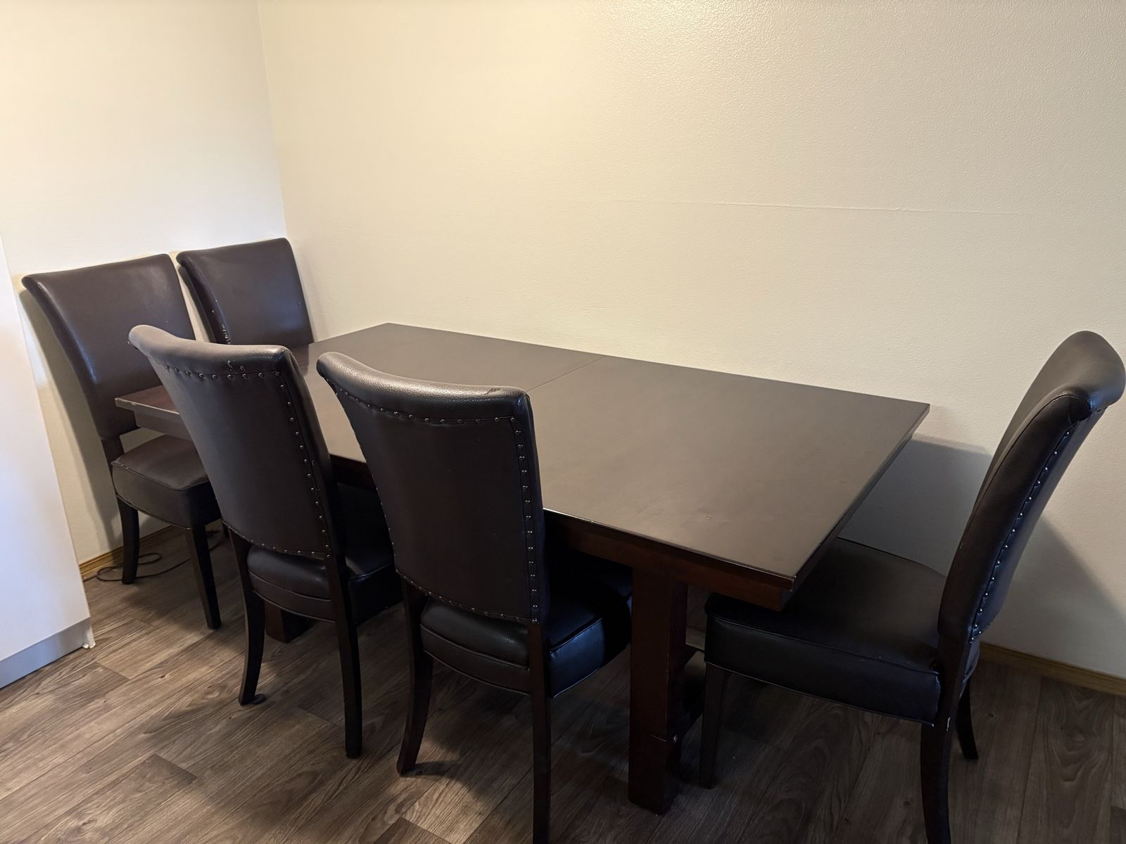 Table and chairs