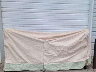 Veranda Patio 8' Firewood Log Rack Cover