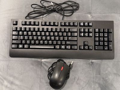 Lenovo Wired USB Keyboard & Mouse Combo - New