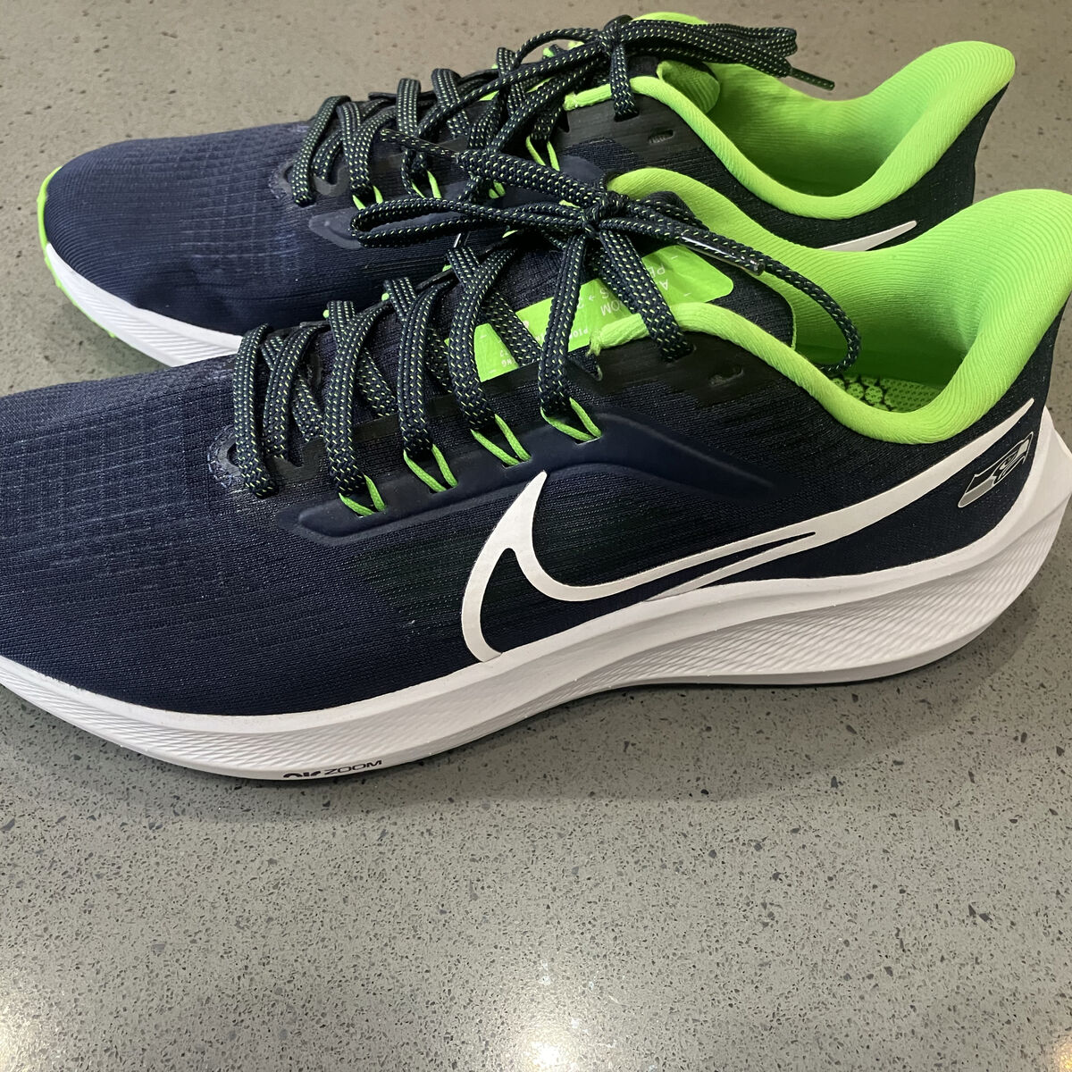 SUPERBOWL Nike Air Zoom Seattle Seahawks 8.5 Gift