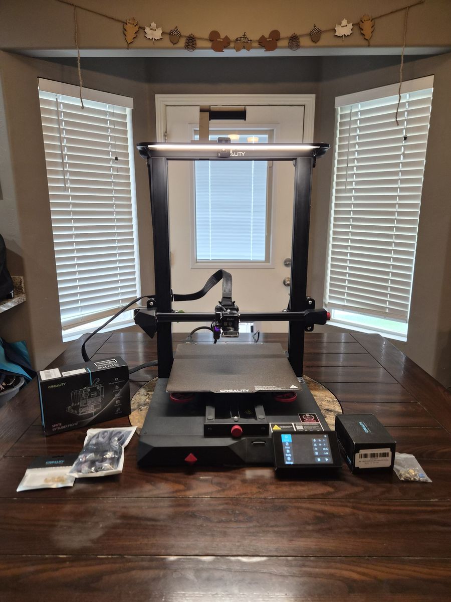 Creality CR-10 Smart Pro 3D Printer – Upgraded Sprite Extruder & Tons of Extras