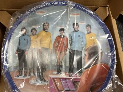 Star Trek Beam Us Down Scotty Plate