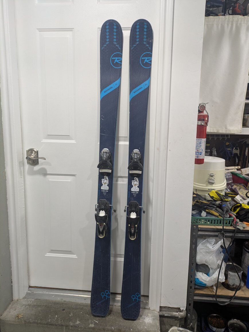 166cm Rossignol VAS experience 88 skis