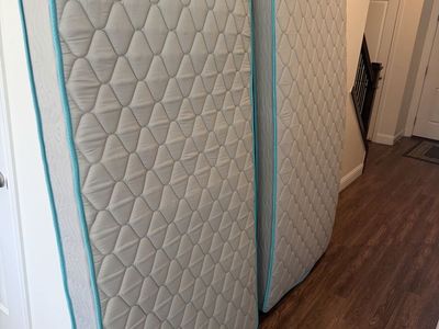 Twin bed mattresses set of 2